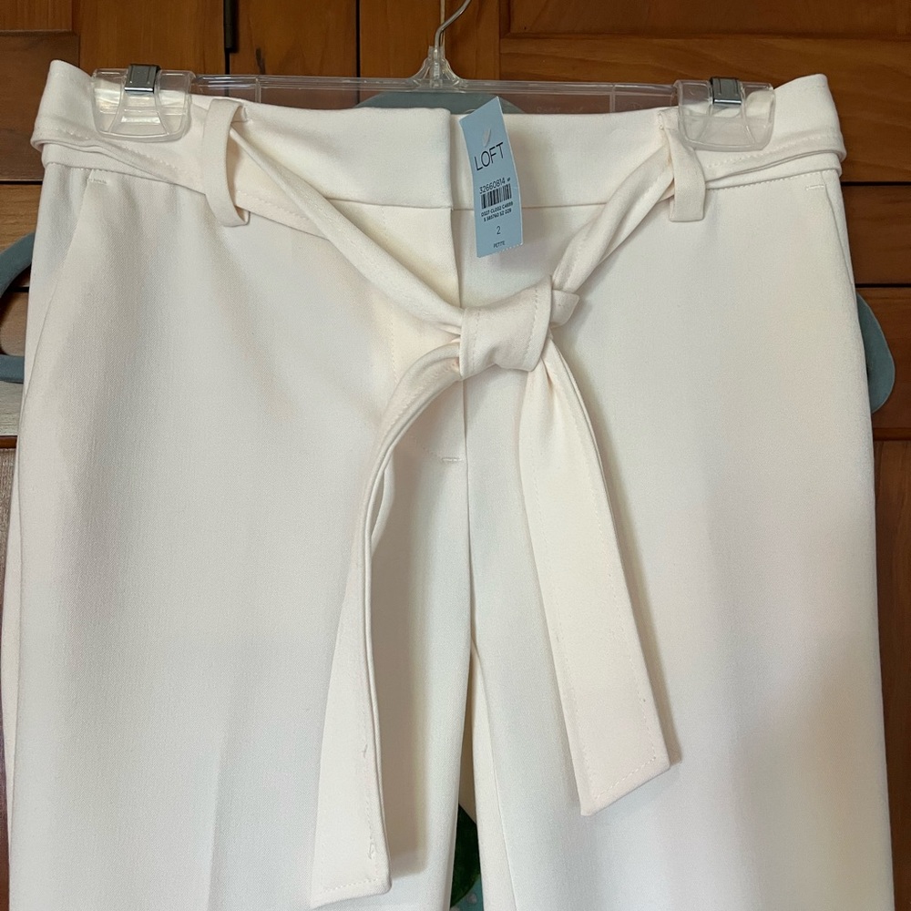 💖LOFT Tie Waist Slim Pants💖 - Picture 5 of 11